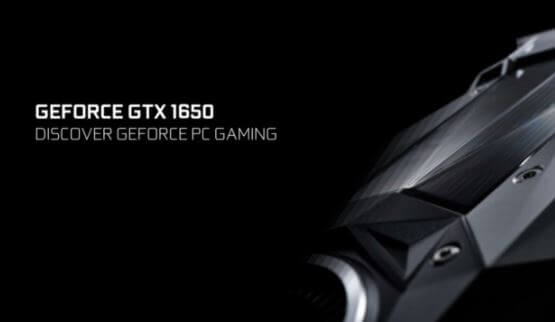 GeForce GTX 1650. front